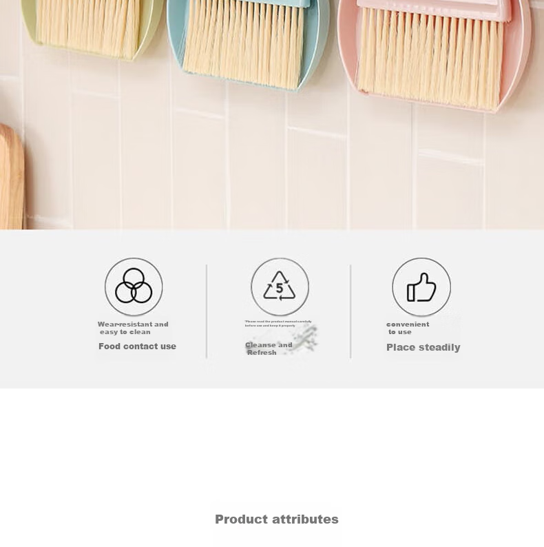 Home Maid Desktop Mini Broom And Dustpan Set, Keyboard Cleaning Brush with Dustpa 2