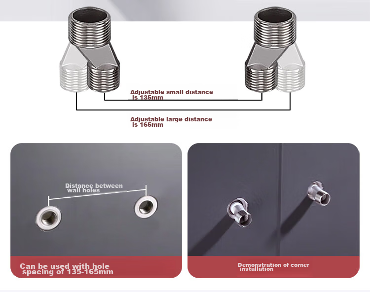 Larsd Shower Mixing Valve, Shower Faucet Mixer, Copper Body Bathroom Hot And Cold Shower Switch LD7203 9