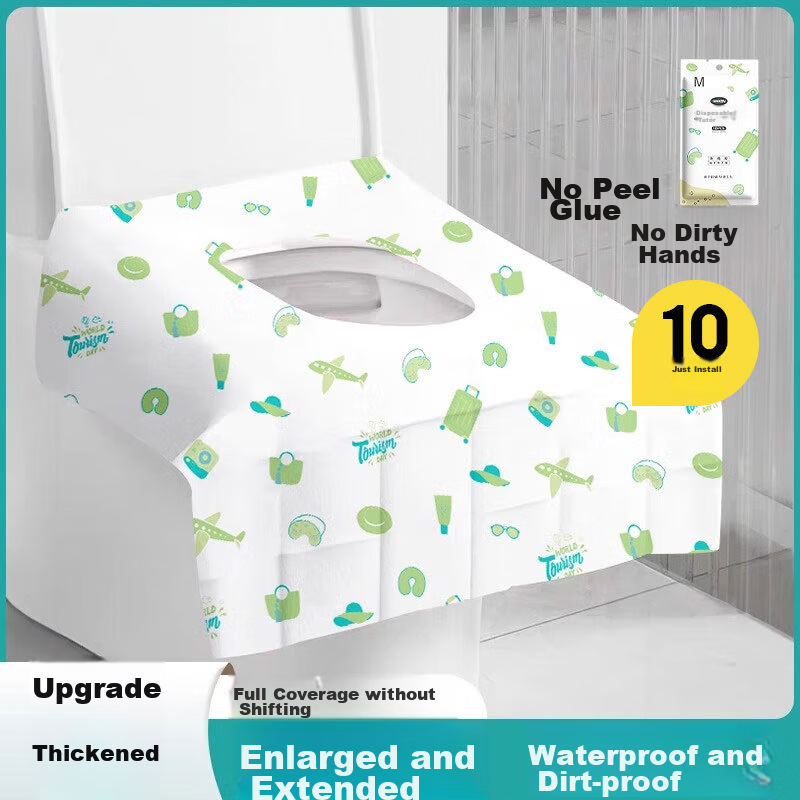 JAJALIN Disposable Toilet Seat Covers, Individually Wrapped, for Pregnant And Postpartum Women, Hotel Travel Toilet Seat Protectors