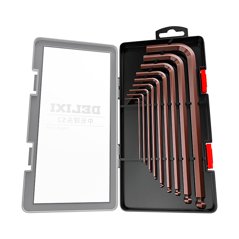 DELIXI Hex Key Set, Universal Hex Screwdriver, Internal Hexagon Extended Automatic Tool, Hexagonal