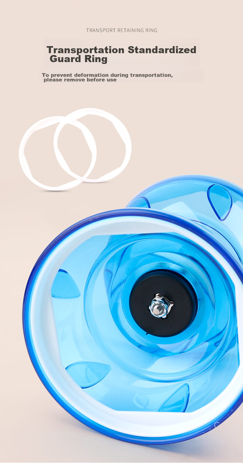 Zihu Diabolo Five-Bearing Diabolo, Double-Headed Diabolo for Beginners, Children, Students, Elderly, Diabolo Pulling Rope Storage Bag, 10-Meter Line 6