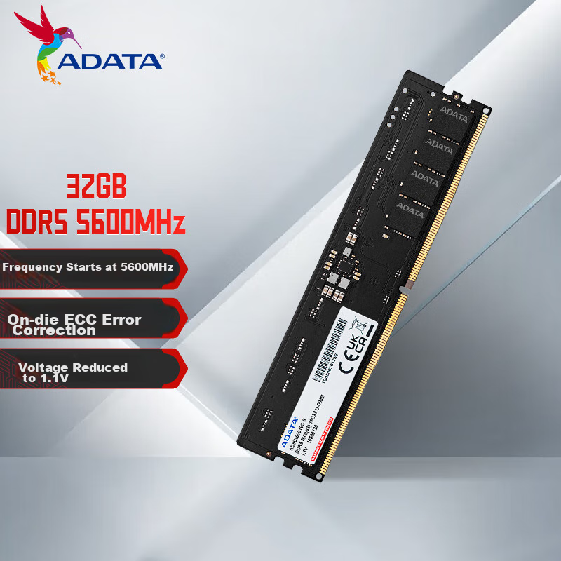 ADATA 32GB DDR5 5600 Desktop Memory, Wanziqianhong