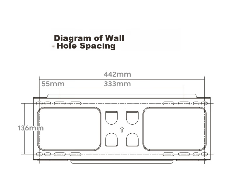 Brateck Beihu 50-100 Inch TV Wall Mount Bracket Rotatable Extendable for Xiaomi Hisense TCL Sony 60/65/70/75/85 Inch X65 10