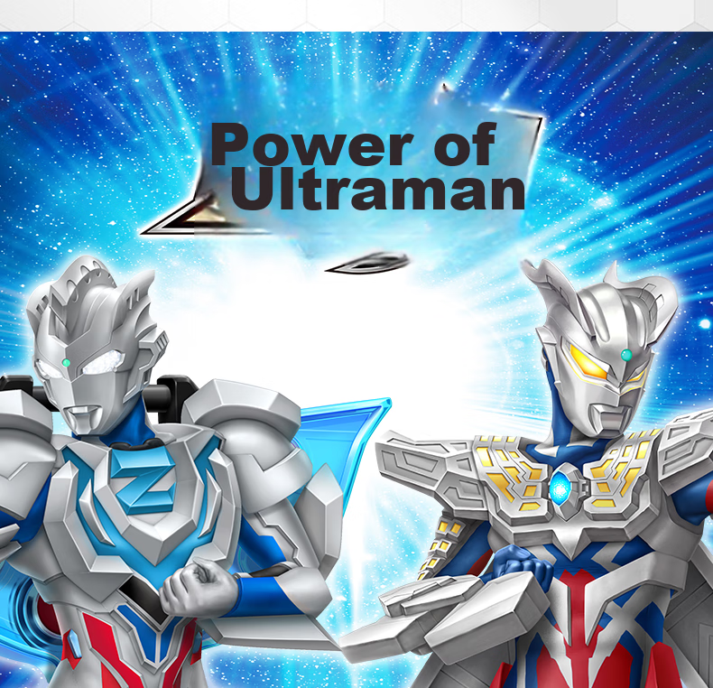 LDCX Ultraman Zero Toy, Boys' Transforming Mecha Robot Action Figure, Children's Birthday Gift 2