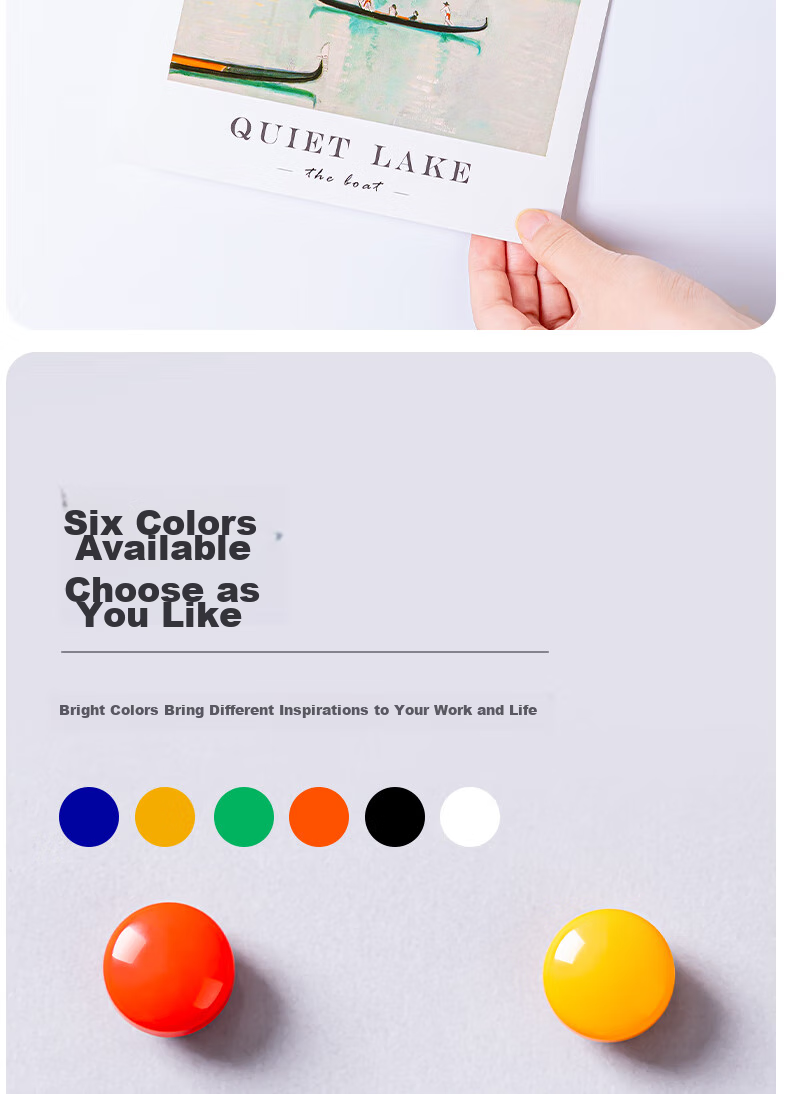 Deli 12 Pieces/card Colored Spherical Magnetic Pins, Refrigerator Stickers Whiteboard Accessories Round Magnetic Particles Small Magnetic Buttons Strong Magnet Magnetic Iron Stone Buckle Magnetic Pins Teaching Office Use Children Teachers 7823 5