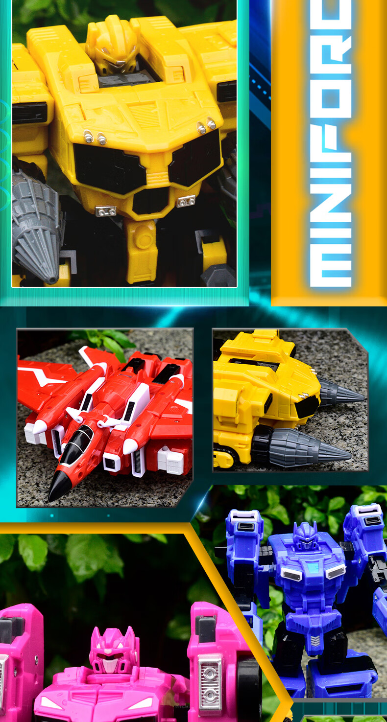 MinitegongduiX, Five-Year Anniversary Edition of Mecha Battle, Transforming Toy Robot, Gift for Young Boys 11
