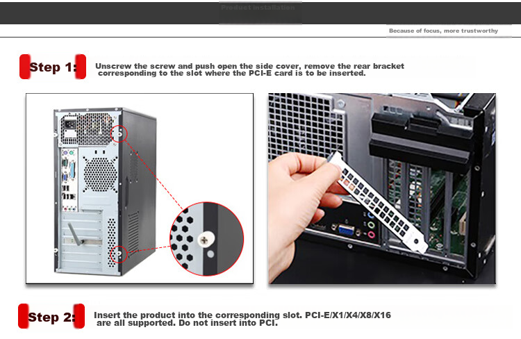 EB-LINK PCIe to 4-Port USB 3.0 Expansion Card with Realtek (NEC) Chip, Desktop Computer Rear 2 Ports + Front 19-PIN Interface USB Adapter Card, Independent Power-Free 12