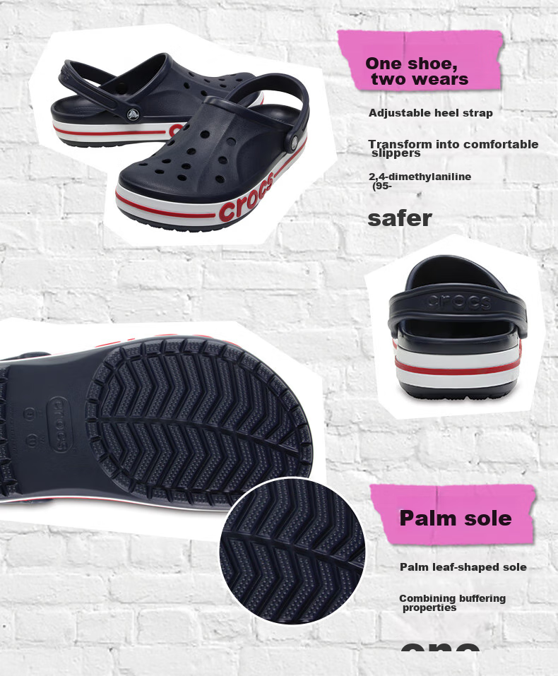 CROCS Bayakalo Clog Shoes | 205089 Pebble Color - 2V3 Size 39 (240mm) 12