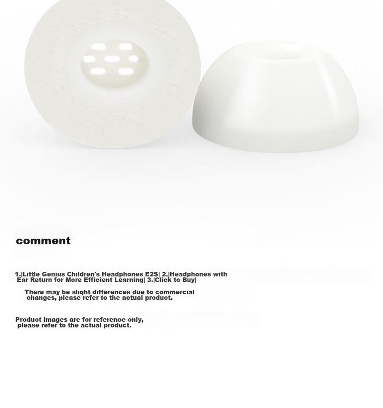 ESCASE Compatible with Huawei Freebuds Pro 3 Ear Tips, Replaceable Universal for 2nd Generation In-Ear Headphones, Memory Foam Slow Rebound Noise Reduction Dustproof White Gray Medium Size 16