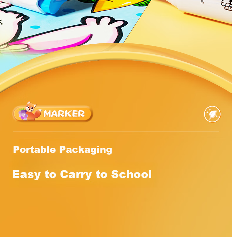 M&G Stationery, 36 Colors Food-Grade Water-Based Markers, Children's And Student Watercolor Pens, Drawing Pens, Dual-Tip Thick And Thin Triangular Barrel, Washable, Birthday And Graduation Gift, APMT80C7 31