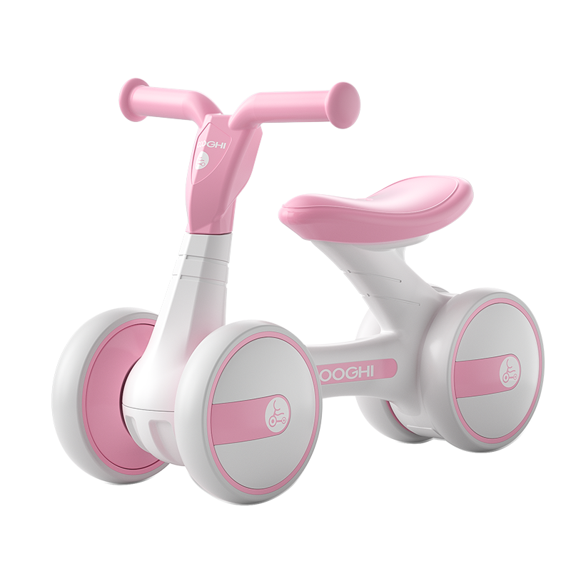 COOGHI Baby Walker, Anti-O Leg, Anti-Rollover, for Ages 1-3, Quiet Wheels, Eco-Friendly, Lightweight, Birthday Gift, Kuqi B1