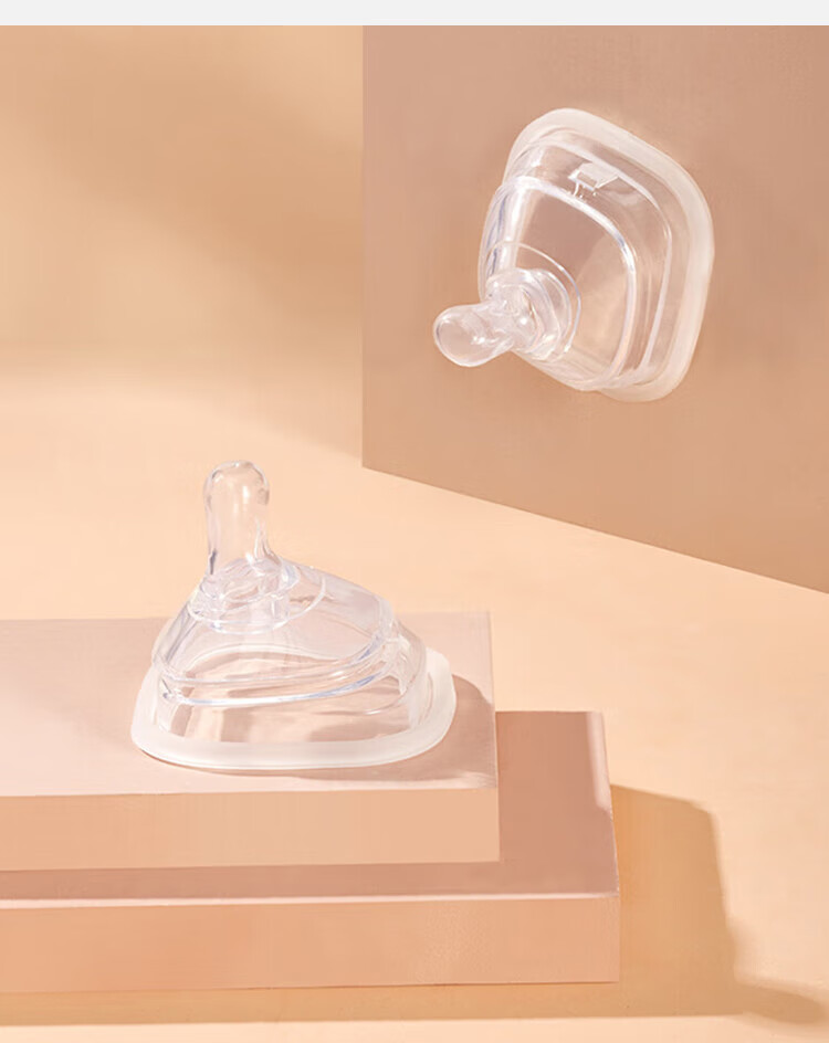 Baoshi Bottle Nipple Accessories, Silicone, Stage 3 Round Hole, for 6 Months And Above (Suitable for Hegens Various Square Bottles) 16