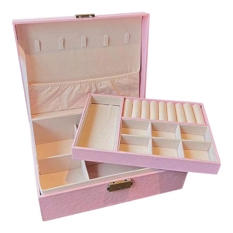 Beimuxing Children's Hair Accessories, Girls' Birthday Gift, Hair Clips And Jewelry Box Set for Girls Aged 3-6, Gifts for Girls Aged 7-14