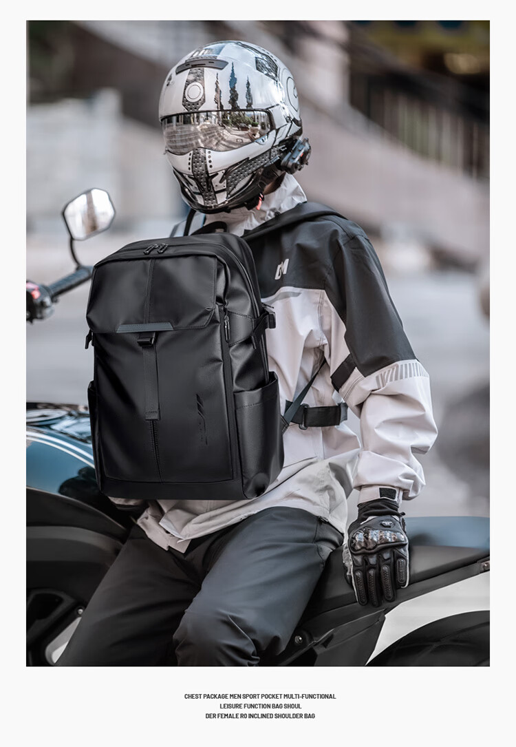 GOLF Backpack for Men, Basketball Bag, Helmet Bag, Motorcycle Bag, Student Schoolbag, Laptop Bag, Wet And Dry Separation Fitness Travel Bag 24