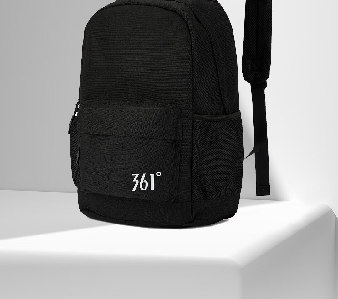 361° Backpack for Men And Women, Large Capacity Laptop Bag for Students, Business Travel And Leisure, Lightweight Bag, Black 3