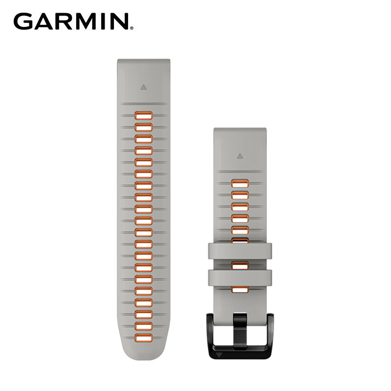 GARMIN Gray/orange Dual-Color Silicone Quick-Release Watch Strap (22mm), Compatible with S70/F7PRO/EPIX PRO(47)