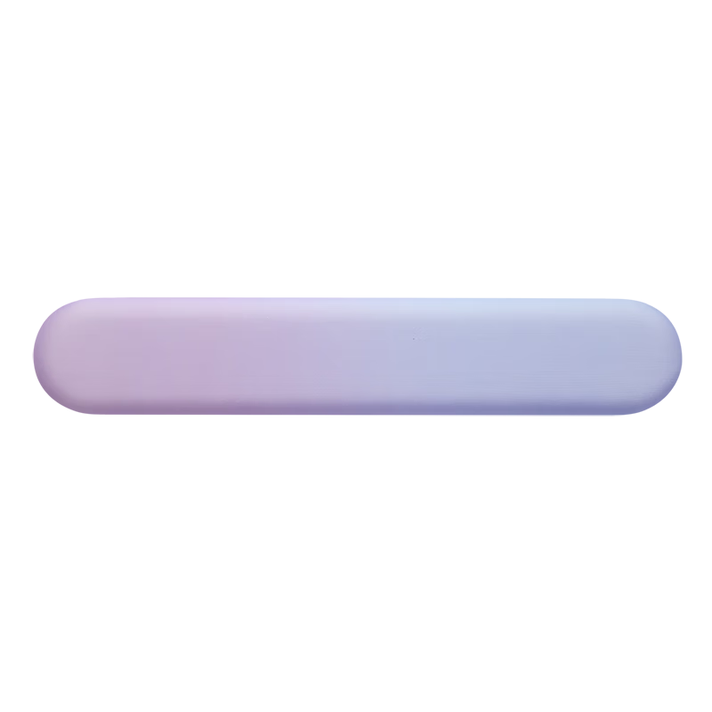 BUBM Wrist Rest Keyboard Hand Support Memory Foam Mouse Pad, Women's Mouse Hand Rest Wrist Support Gaming Pad Comfortable Cloth Surface Cute Non-Slip Texture Ergonomic Wrist Rest for Men, Smog Blue + Purple