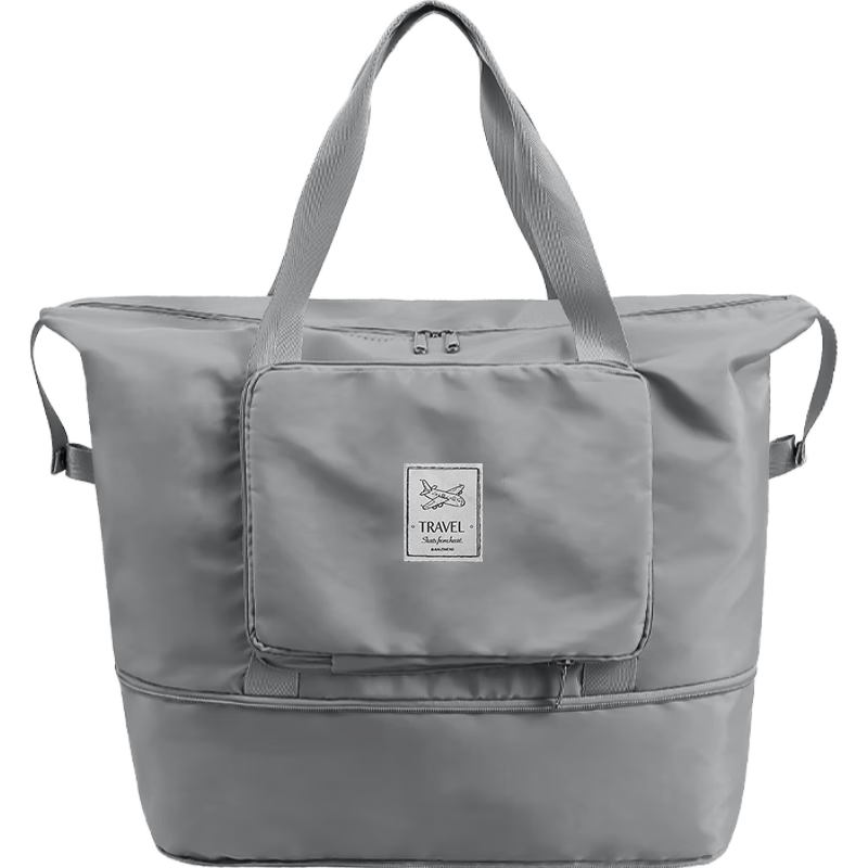 Banzheni Travel Bag for Men And Women, Large Capacity Expandable Suitcase Storage Bag for Hospital Stay And Fitness, Handheld Crossbody Bag