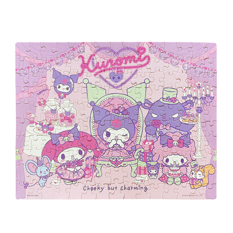 Dayanxiaowa Magnetic Puzzle, 150 Pieces, Coolomi Sanrio Magnetic Board, Toy for 6-Year Children, Birthday Gift for Boys And Girls