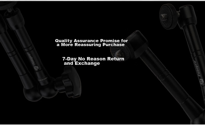 Fotopro, 11-Inch Universal Magic Arm Tripod Head, Camera And Smartphone Adapter Swivel Arm Stand 16