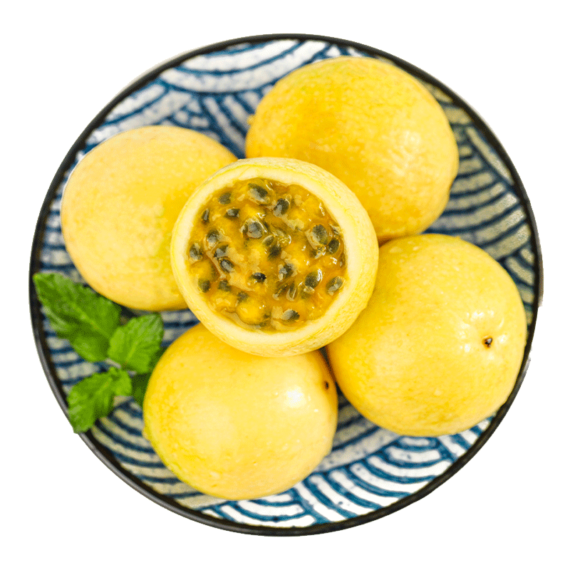 图石果记 钦蜜9号黄金百香果 新鲜水果（整箱30个装）中果 约3斤