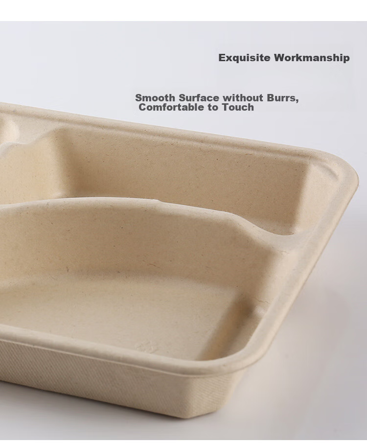 Youjialiangpin Disposable Food Containers, Microwave-Safe, Biodegradable, with Lids, Thickened, Food-Grade, Takeout Boxes And Bowls, 1200ml*10 Sets 7