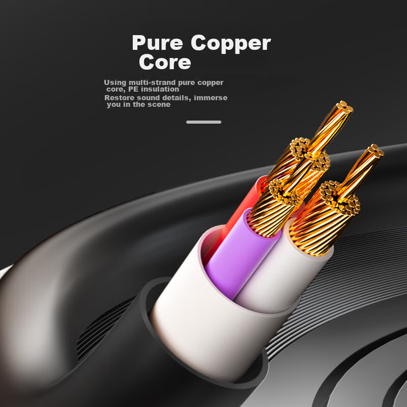 Кабель ZHENWEI USB - Dual RCA, 1.5 метра, для подключения ноутбуков и настольных компьютеров к акустическим системам, усилителям и микшерным пультам