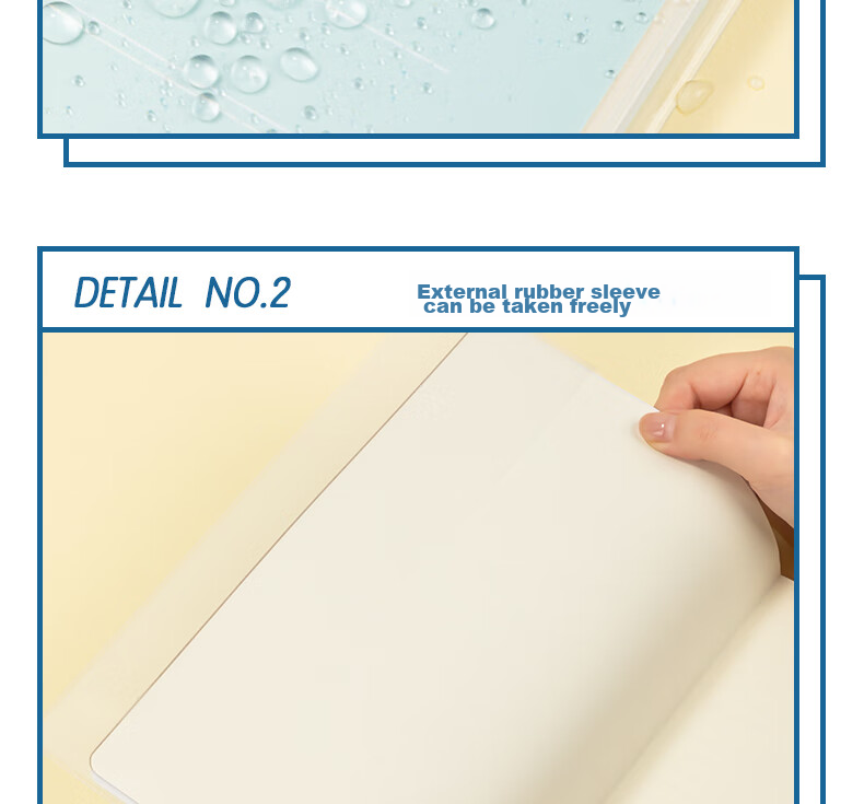 Deli 32K/72 Sheets Kraft Paper Notebook, High-Quality Error Correction Book for Middle School And High School Students, Research Notes, Minimalist T3272 12