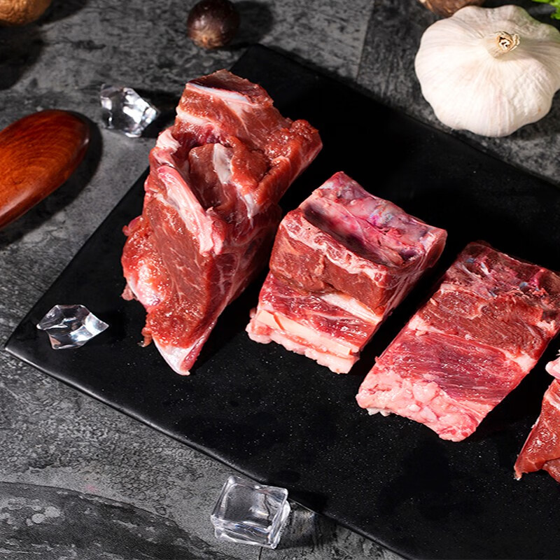 涝河桥 供港宁夏滩羊 国产羊蝎子2斤  羊脊骨 火锅煲汤食材