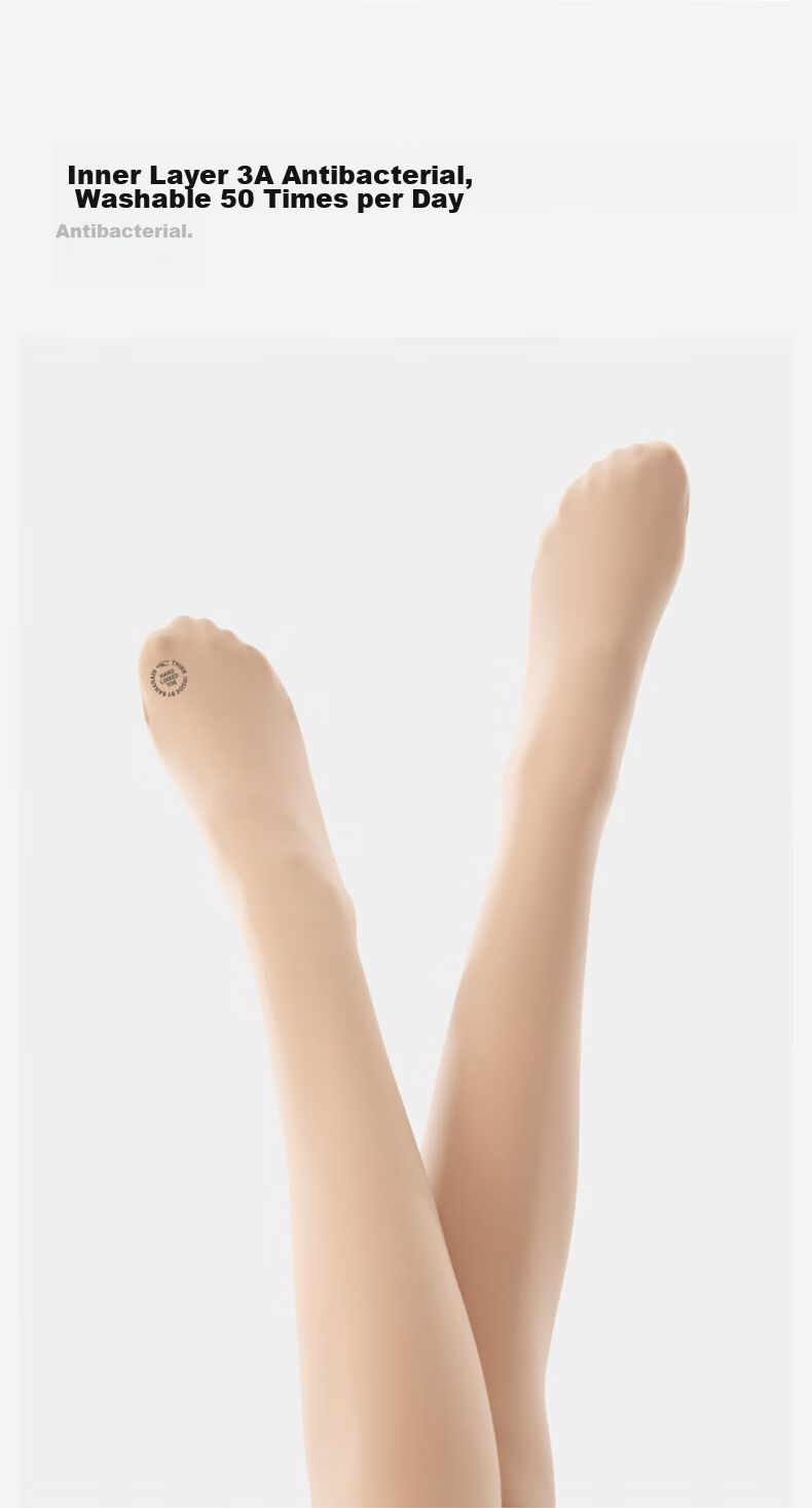 Bananain Hot Skin 501+ Women's Stockings, Bare Leg Effect, Warm, Skin-Like Feel, Antibacterial, Autumn And Winter Leggings, Anti-Snag Pantyhose 22