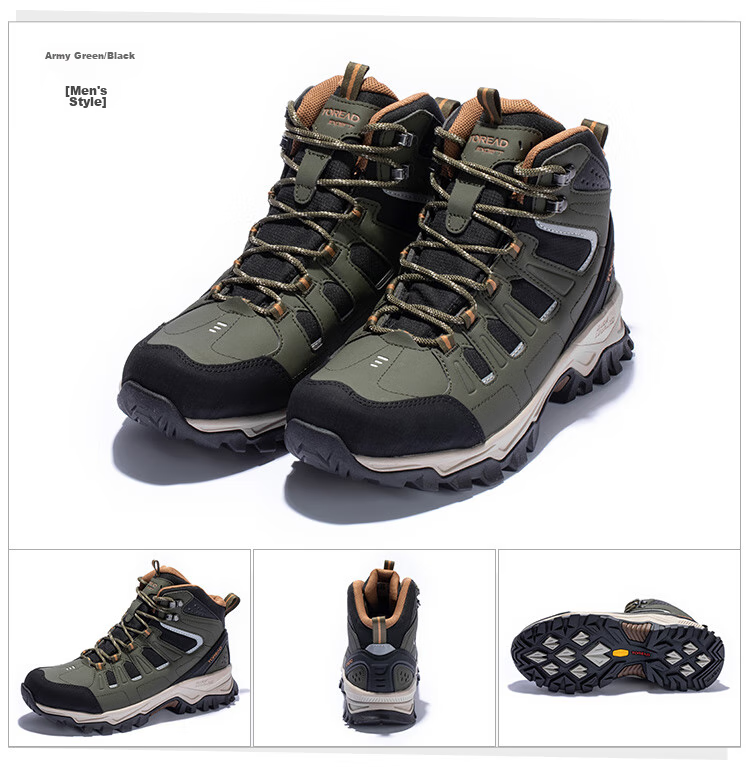 TOREAD Hiking Boots, Autumn And Winter Couple's Warm Wear-Resistant Cold-Proof Trail Shoes, Outdoor High-Top Trekking Shoes, TFBBCM92933 17