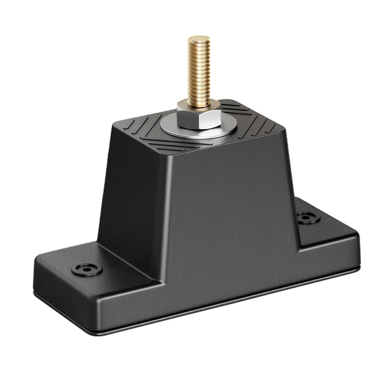 XIAO HUANG HOU Air Conditioner Outdoor Unit Shock-Absorbing Anti-Vibration Foot Pads, Height-Increasing Pads, Air Conditioner Bracket Support, Shock-Absorbing Rubber Pads, 4 Pieces Per Pack
