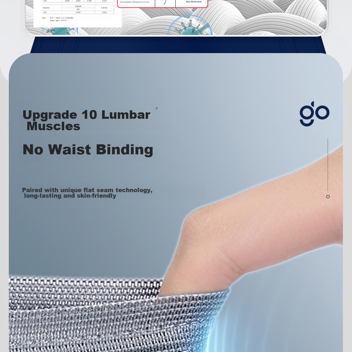 Freego Pure Cotton Disposable Men's Underwear, Sterilized, No-Wash, 5 Individually Packed, for Travel, Business Trips, Men's Gray Triangle Briefs, XL Size 15