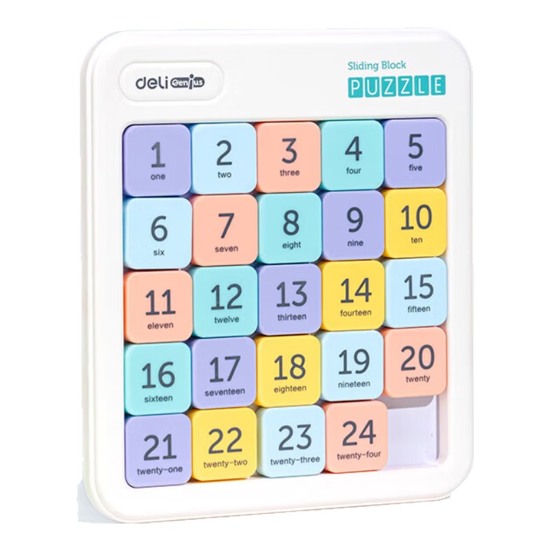 Deli Magnetic Number 5x5 Sudoku Puzzle for Elementary School Students, Back-To Toy And Birthday Gift for Boys And Girls
