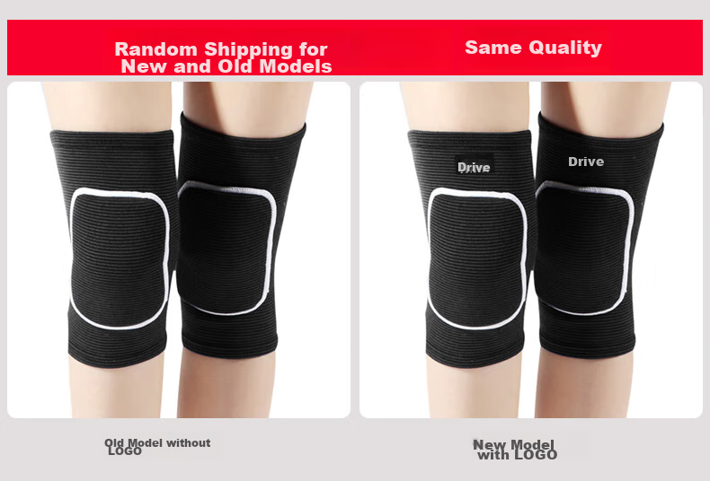 Chidong Children's Knee And Elbow Pads Set, Kids Basketball Thick Foam Dance Anti-Collision Kneeling Knee Protectors, Black, 4 Pieces, Size M 4