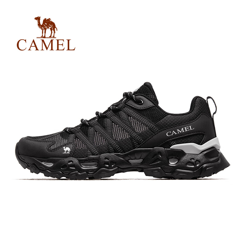 CAMEL [Wang Junkai's Choice - Qingyan] Hiking Shoes for Men And Women, Outdoor Breathable Sports Shoes, Non-Slip Wear-Resistant Trekking Footwear