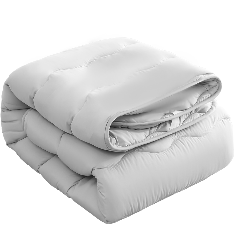 JD Original Four Seasons Cloud Soft Mattress Pad, 100% Original Down Alternative, Student Single Dormitory Class A Mattress Pad, 0.9x2m, Gray