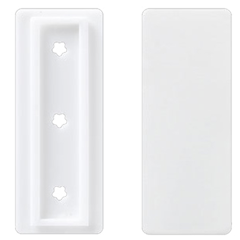 Dengbi Power Strip Mounting Bracket, Wall-Mounted without Drilling, Socket Holder for Router, Wall-Mounted Cable Management Organizer