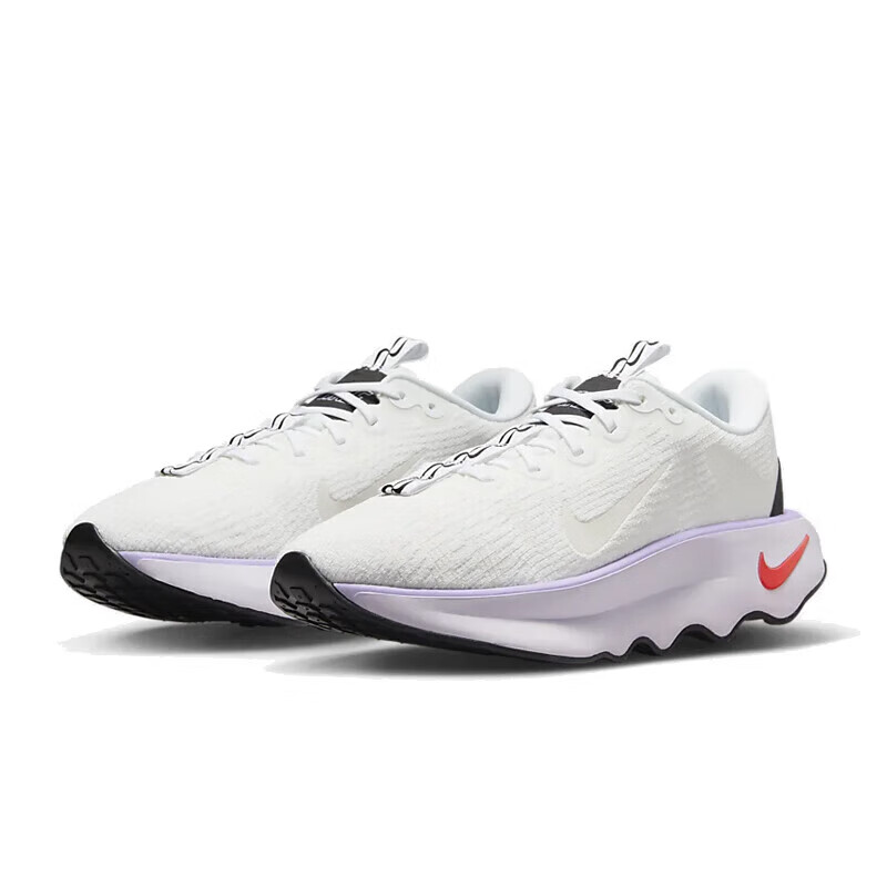 NIKE Women's Training Shoes WMNS NIKE MOTIVA Sneakers DV1238-101 Black And White, Size 35.5 1