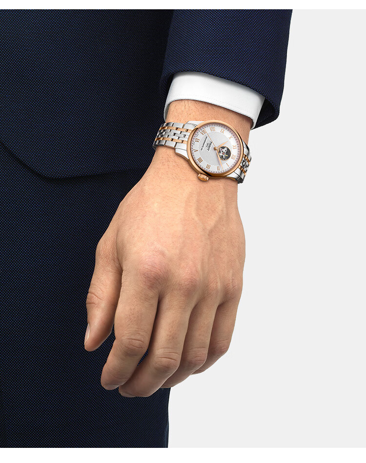 TISSOT Watch, Le Locle Series Men's Watch, Swiss Automatic Mechanical Men's Steel Strap Business Watch, Birthday Gift 2