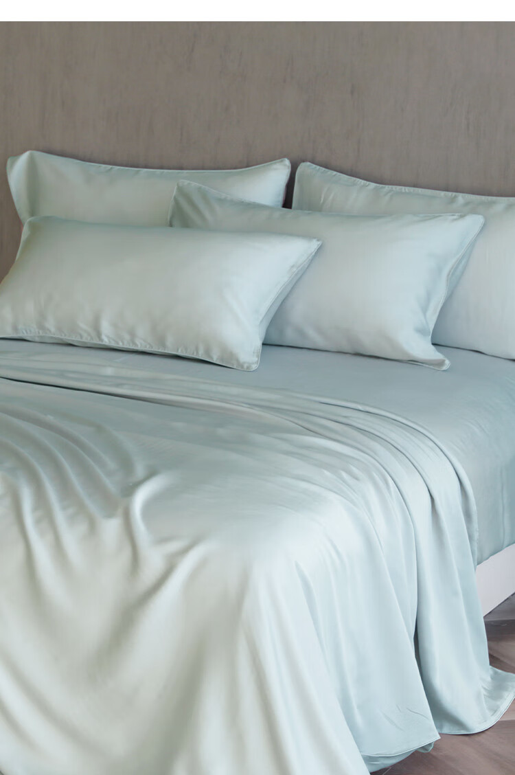 One's Member, 60 Thread Count Tencel Bedding Set, Summer Glass Purple, for 1.5m Bed, 200*230cm 16