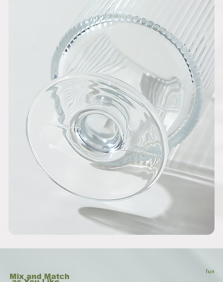 Baijie Whiskey Glasses Set of 2 340ML Crystal Glass Wine Glasses for Liquor and Red Wine 10