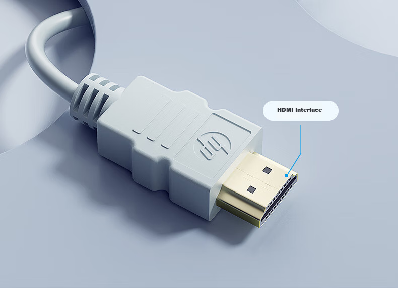 HP HDMI to VGA Converter with Audio And Power Supply, High-Definition Video Adapter, for Desktop Computers, TV Boxes, Handheld Games, PS5, Connecting to Monitors And Projectors for Large Screens 10