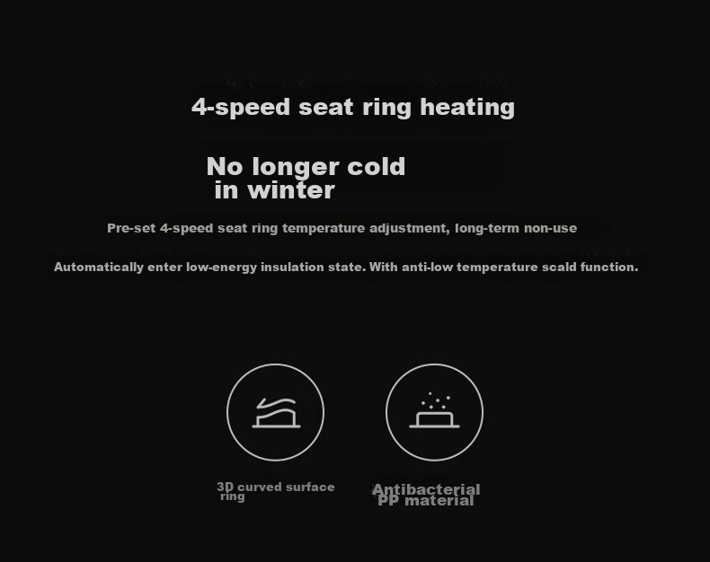 SMARTMI 2Pro Sensor Smart Toilet Seat with Warm Air Drying, Heating, Automatic Sensor, Antibacterial Toilet Cover 21