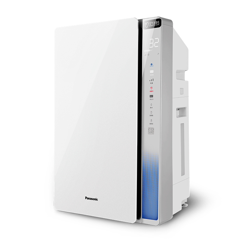 松下（Panasonic）空气净化器家用F-61C7PD 防...