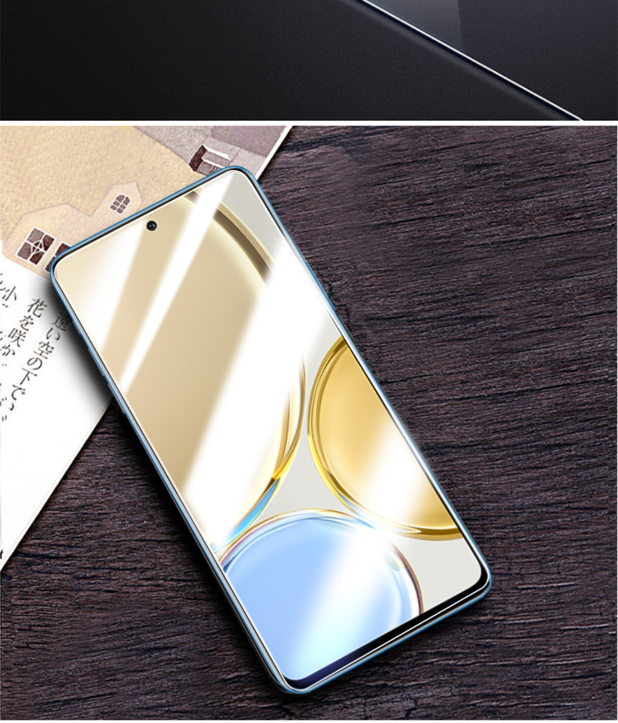 ESCASE Honor X30 Tempered Glass Screen Protector, Full Coverage, High Definition Glass Protective Film, Transparent 14