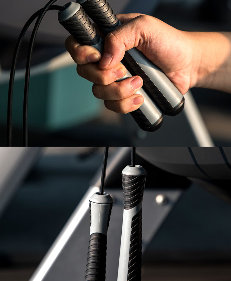 得力 安格耐特f4132跳绳(黑色 钢丝绳) 12根 - 中兰百汇商城