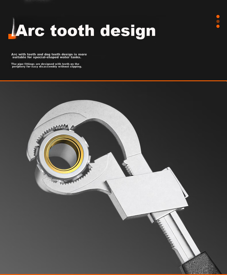 Paola Multi-Functional Sink Wrench, Toilet And Bathroom Faucet Hose Socket Plumbing Installation And Removal Tool 2468 6