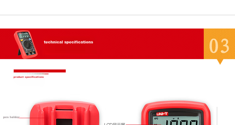 UNI-T UT33A+ Pocket Digital Multimeter, High-Precision Burn-Proof Multimeter, Electrician's Meter, Multi-Purpose Meter for Home Use 25