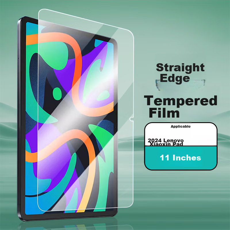 Jiangming Tempered Glass Screen Protector for Lenovo Xiaoxin Pad 2024, 11-Inch Lenovo Tablet Computer HD Film, Scratch-Resistant, Anti-Fingerprint, Full Coverage